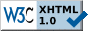 Validní XHTML 1.0!